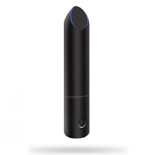 Rechargeable Mini Personal Massager with Precision Tip - Waterproof Travel Companion - Black, With Lubrication Kit (Free Shipping)