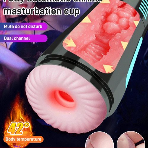 Discreet Shipping | Auto-Retracting Stress-Relief Cup | Hands-Free Stress Relief Device - Basic Vib Edition, Without Lubrication